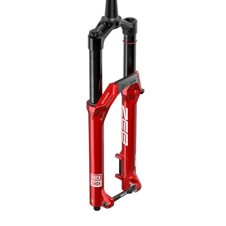 RockShox, ZEB Ultimate B1, Suspension Fork, 27.5'', Linear XL W/ButterCup, 180mm, 1-1/8''-1.5'', 15x110mm TA, Rake: 44mm, Red