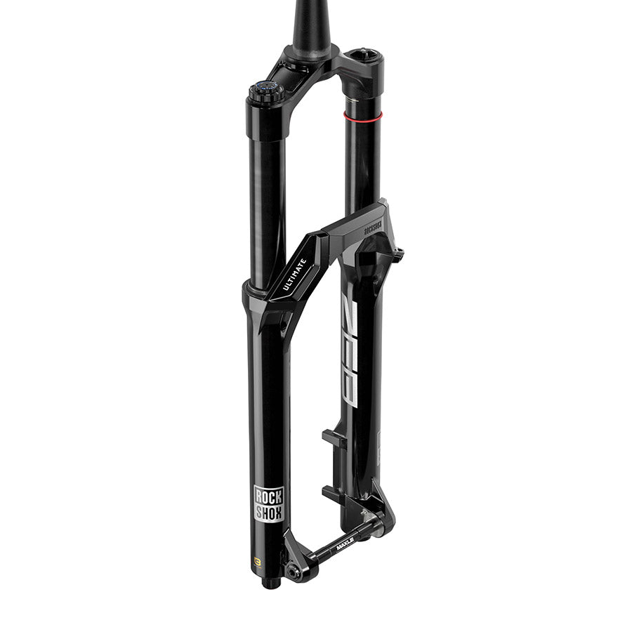 RockShox, ZEB Ultimate B1, Suspension Fork, 27.5'', Linear XL W/ButterCup, 180mm, 1-1/8''-1.5'', 15x110mm TA, Rake: 44mm, Red