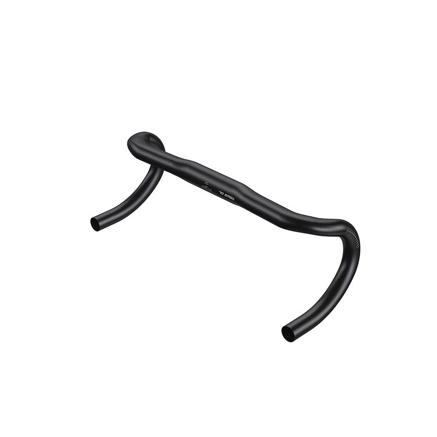 Zipp, Service Course 70 Ergo, Drop Handlebar, Diameter: 31.6mm, 420mm, Drop: 128mm, Reach: 70mm, Black