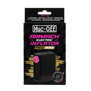 Muc-Off, Airmach Electric Pro Max, Pump, 120psi, Black