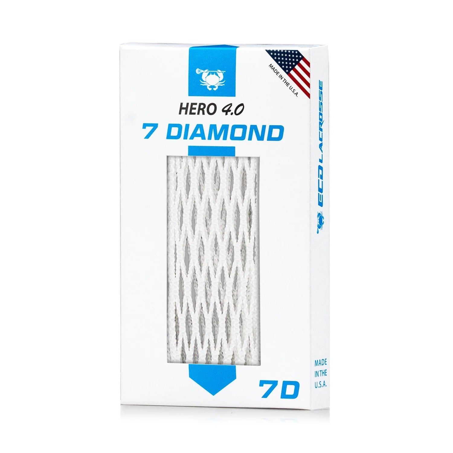 ECD HEROMESH 4.0 LACROSSE MESH SEMI SOFT 7D WHITE