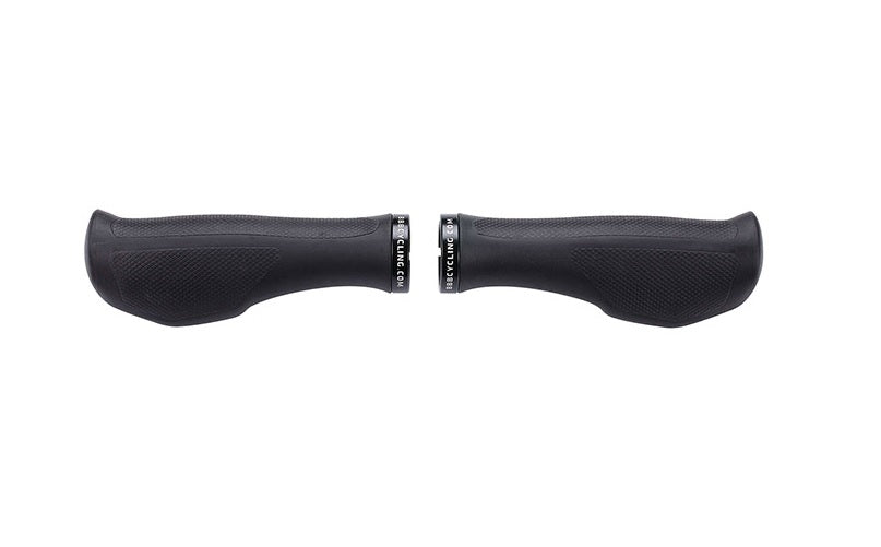 BBB Cycling, BHG-71 ErgoFix, Grips, 133mm, Black