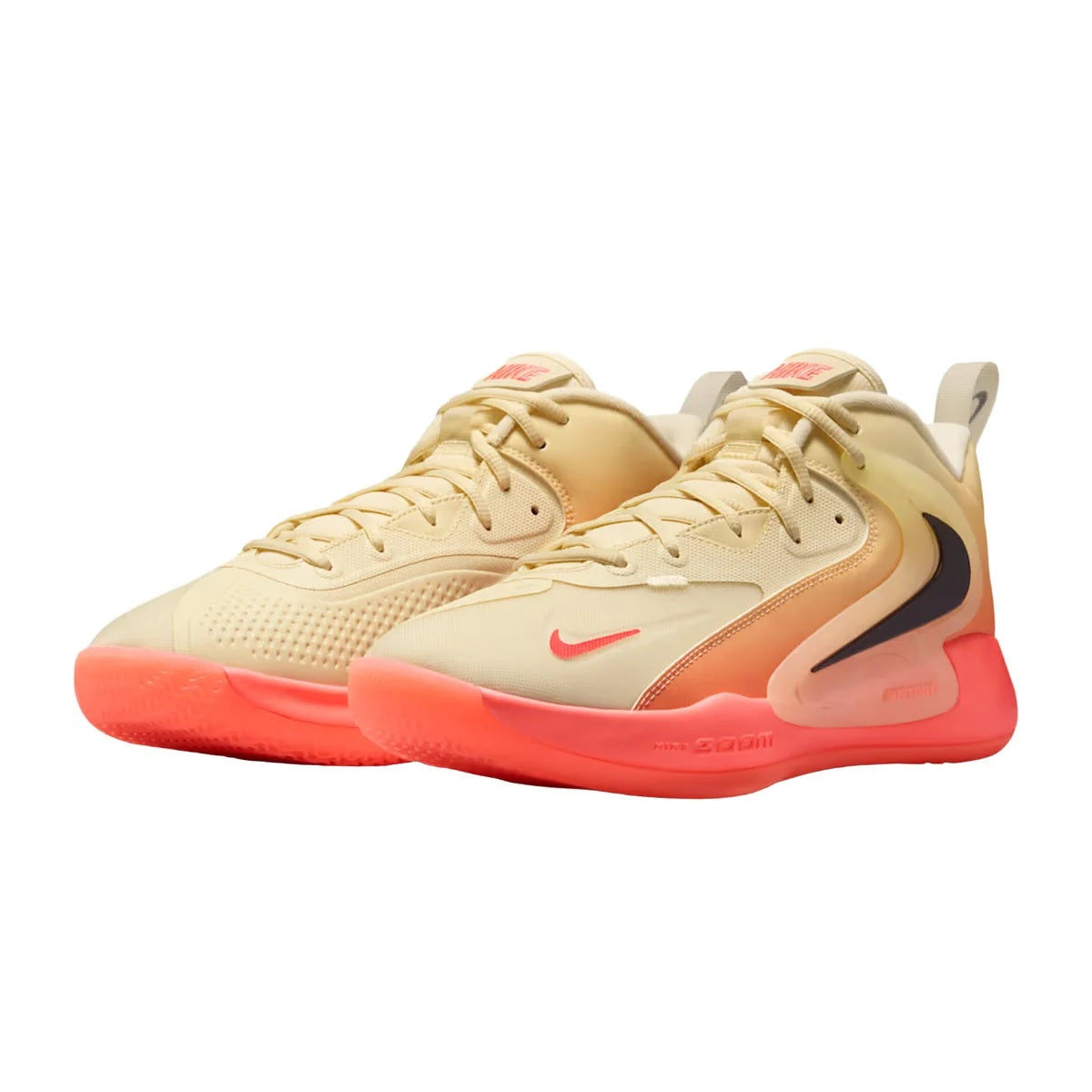 NIKE ZOOM HYPERSET 2 SE COURT SHOE UNISEX COCONUT/PURPLE/VIOLET