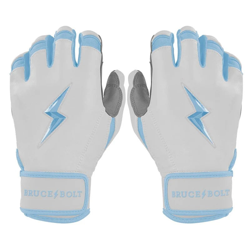 BRUCE BOLT CHROME SERIES SHORT CUFF BATTING GLOVES YTH