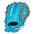 Mizuno GPSF-13D Pro Select FP, Premium Pitcher 12" Fastpitch Glove Blue