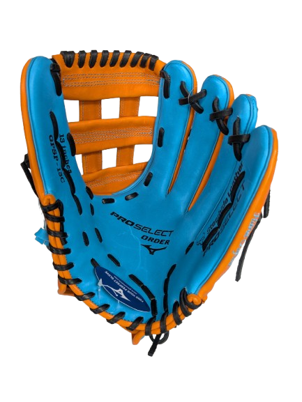 MIZUNO PRO SELECT CUSTOM BASEBALL GLOVE GPSSP-13C 13" RHT 6 NATIONS