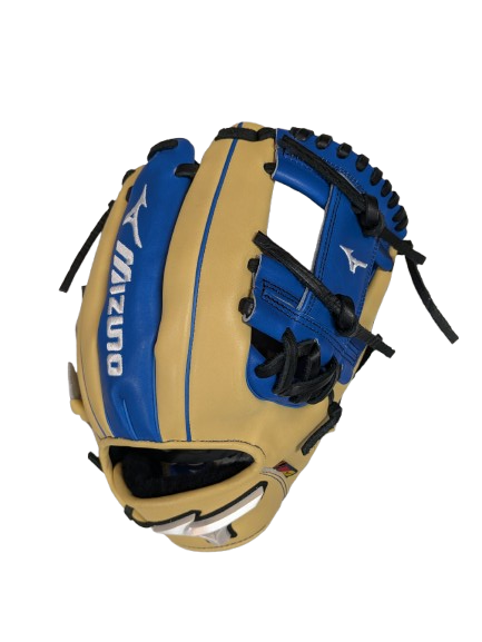MIZUNO PRO SELECT CUSTOM BASEBALL GLOVE GPS-50C 11.75" RHT TAN/BLUE