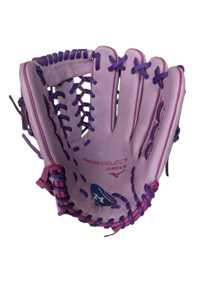 MIZUNO PRO SELECT CUSTOM BASEBALL GLOVE GPS-70C 12.75" RHT PURPLE