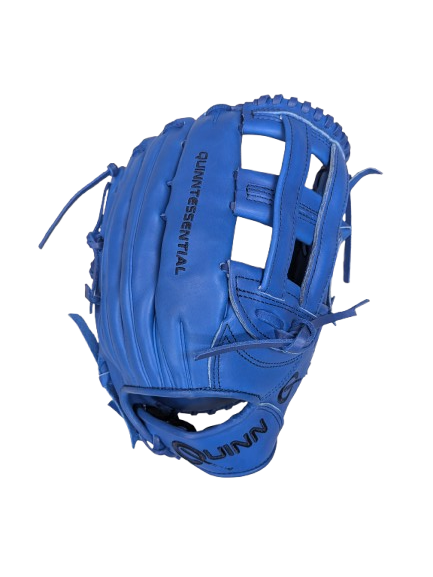 QUINN AB - H Web Royal Blue Steerhide Baseball glove 12.75"
