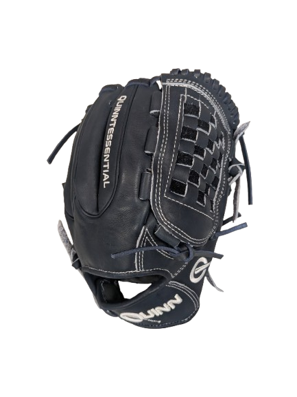 QUINN SPG01 - Closed Weave Navy Kip Baseball glove 12"
