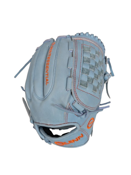 QUINN SPG01 - Closed Weave Columbia Blue Kip Baseball glove 12"