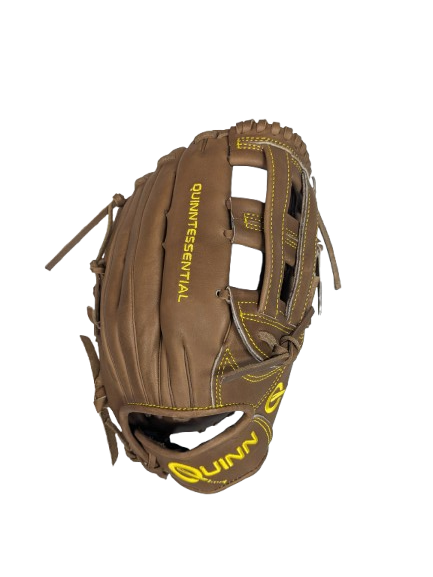 QUINN AB - H Web Brown Steerhide Baseball glove 12.75"