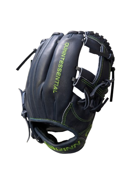 QUINN BI - I Web Navy Steerhide Baseball glove 11.5"
