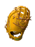 QUINN FM - Single Tan Smooth Cowhide Baseball glove 1B 12.5"