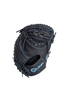 QUINN CR - Half Moon Navy Smooth Cowhide Catchers Mitt 32.5"