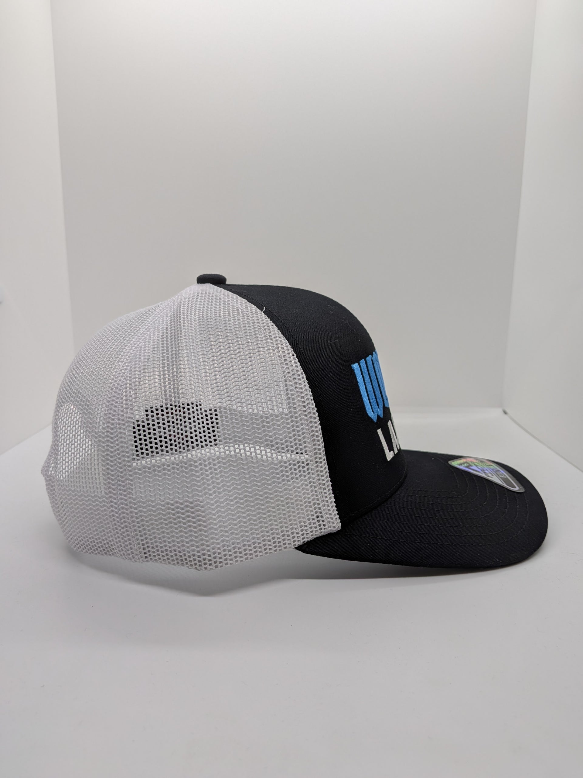 2026 WOLVES TRUCKER SNAPBACK HAT BLACK/WHITE