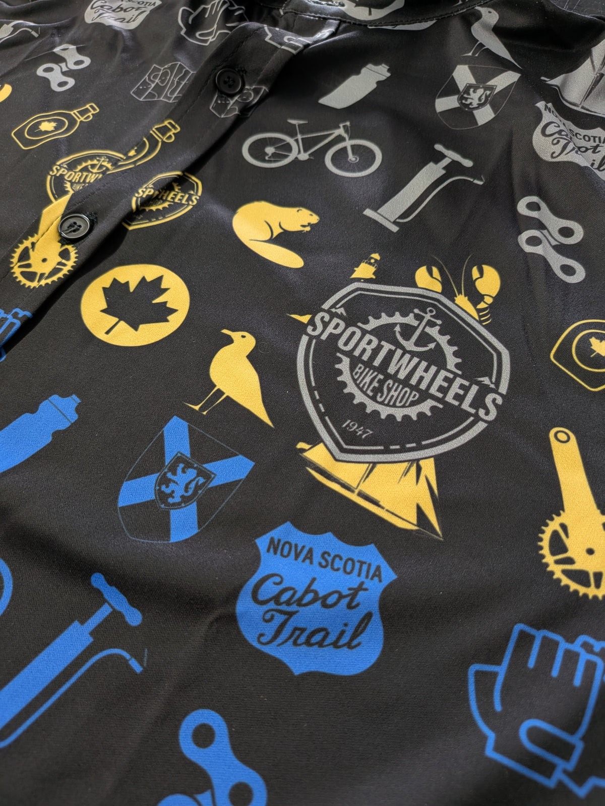 2026 SPORTWHEELS FULL BUTTON MTB JERSEY MENS