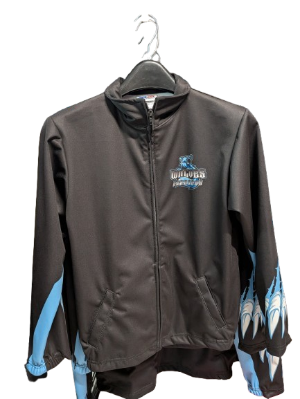 AK WOLVES LACROSSE SUBLIMATED TRACK JACKET