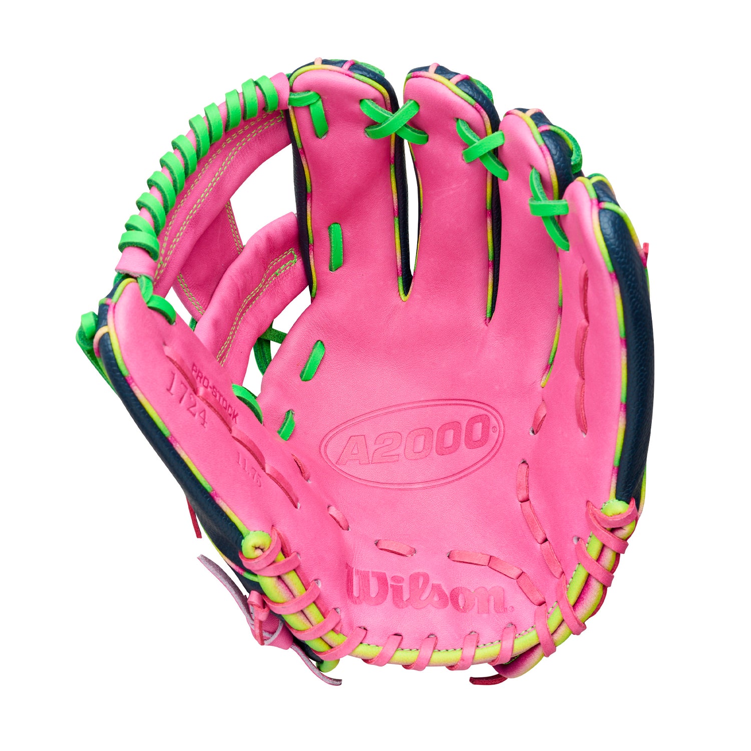 2026 WILSON A2000 1724 11.75" GLOVE GOTM JUNE NAVY / PINK