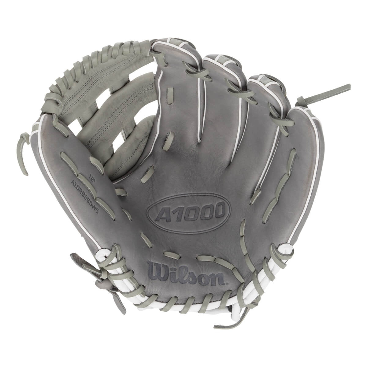 WILSON A1000 DW5 BASEBALL GLOVE  12" STEELGREY -RHT