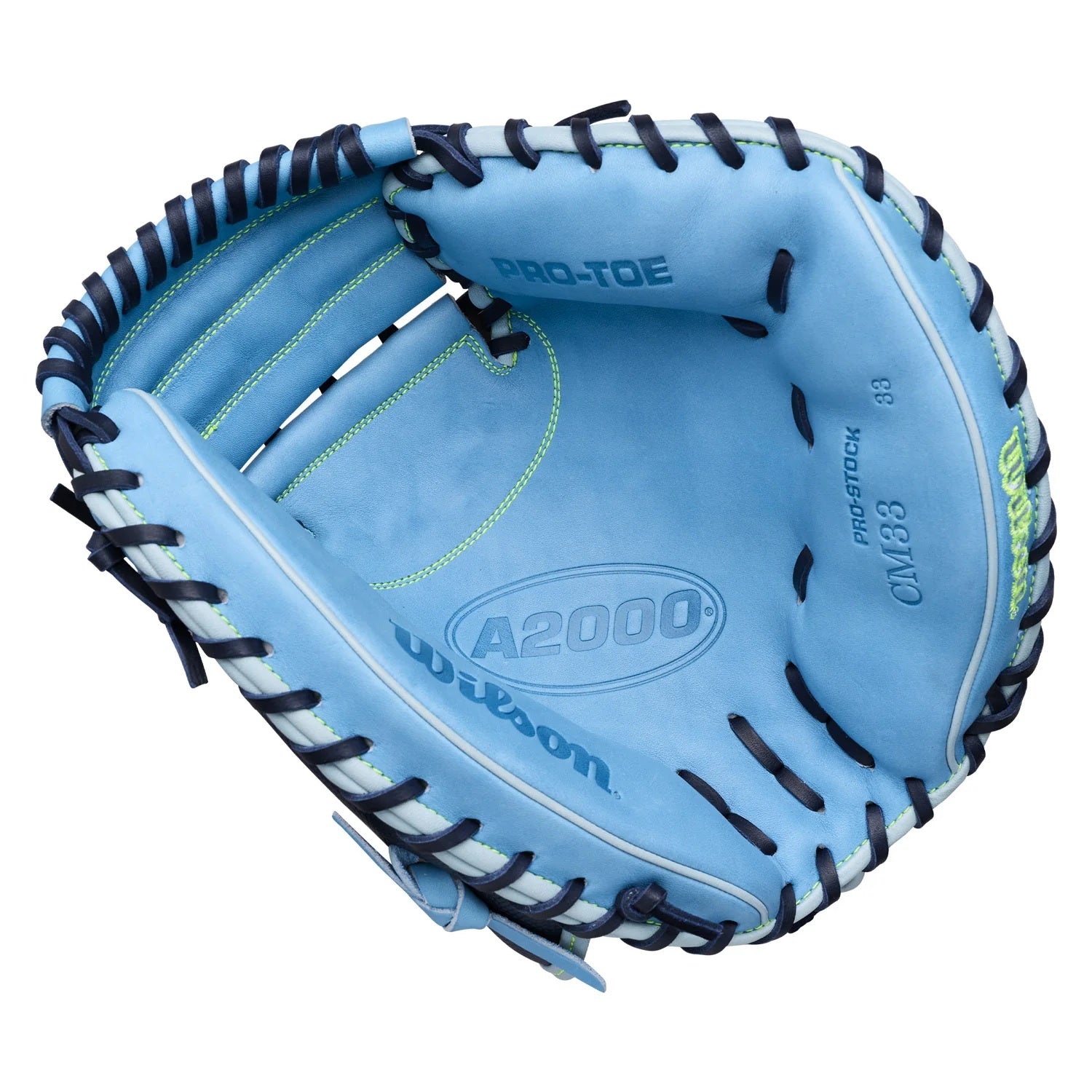 2026 SUMMER WILSON A2000 CM33SS 33" NAVY / SKY BLUE