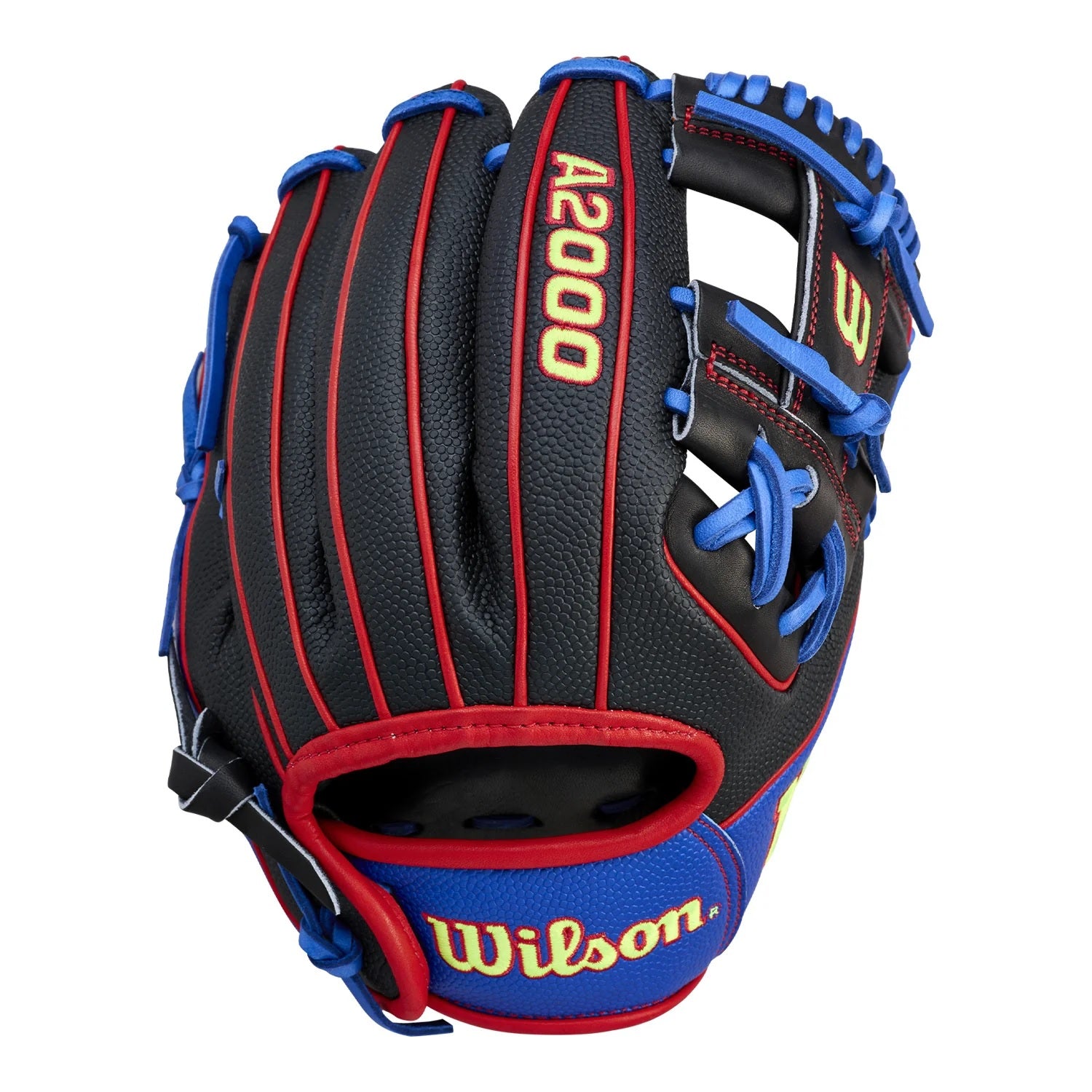 2026 SUMMER WILSON A2000 DP15SS 11.5" BLACK / ROYAL / RED