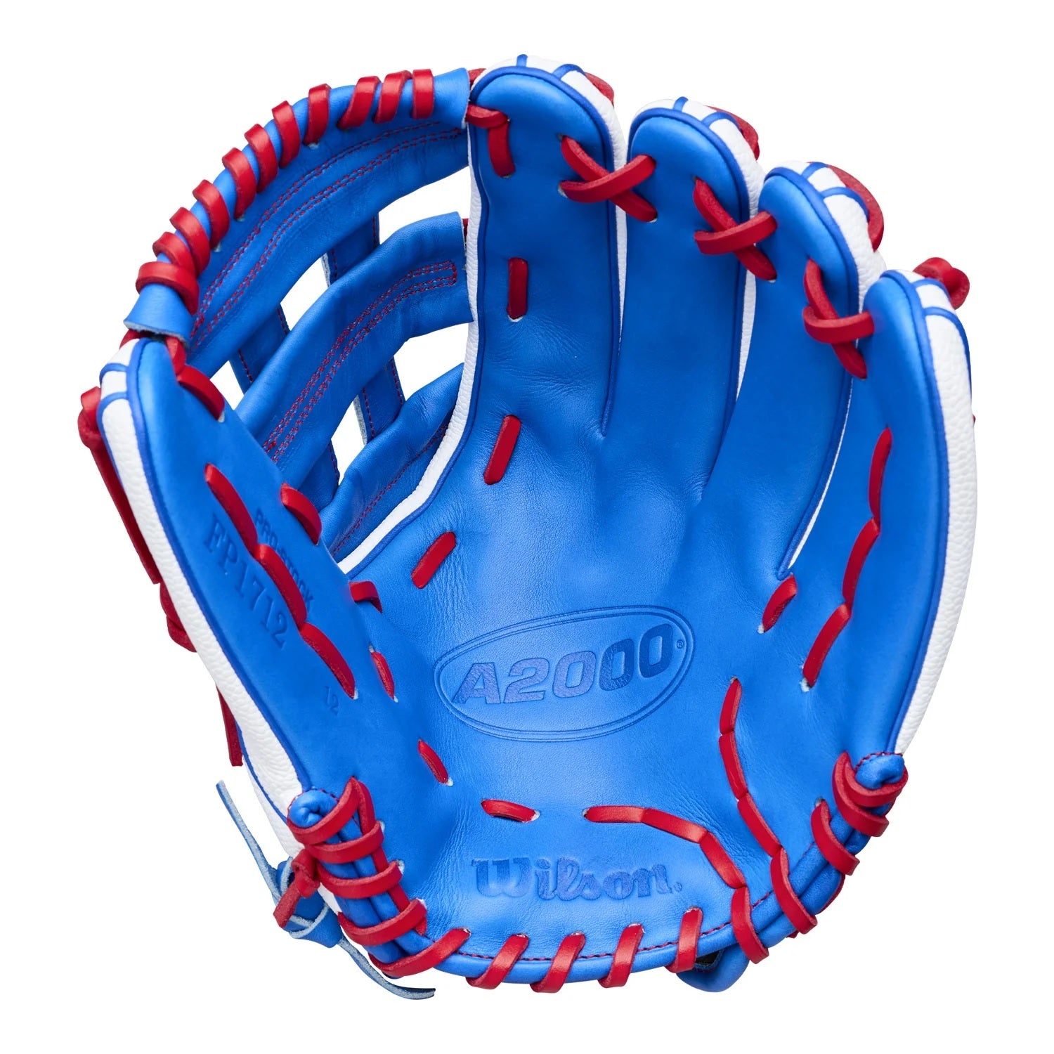 2026 SUMMER WILSON A2000 FP 1712SS 12" ROYAL / WHITE / RED