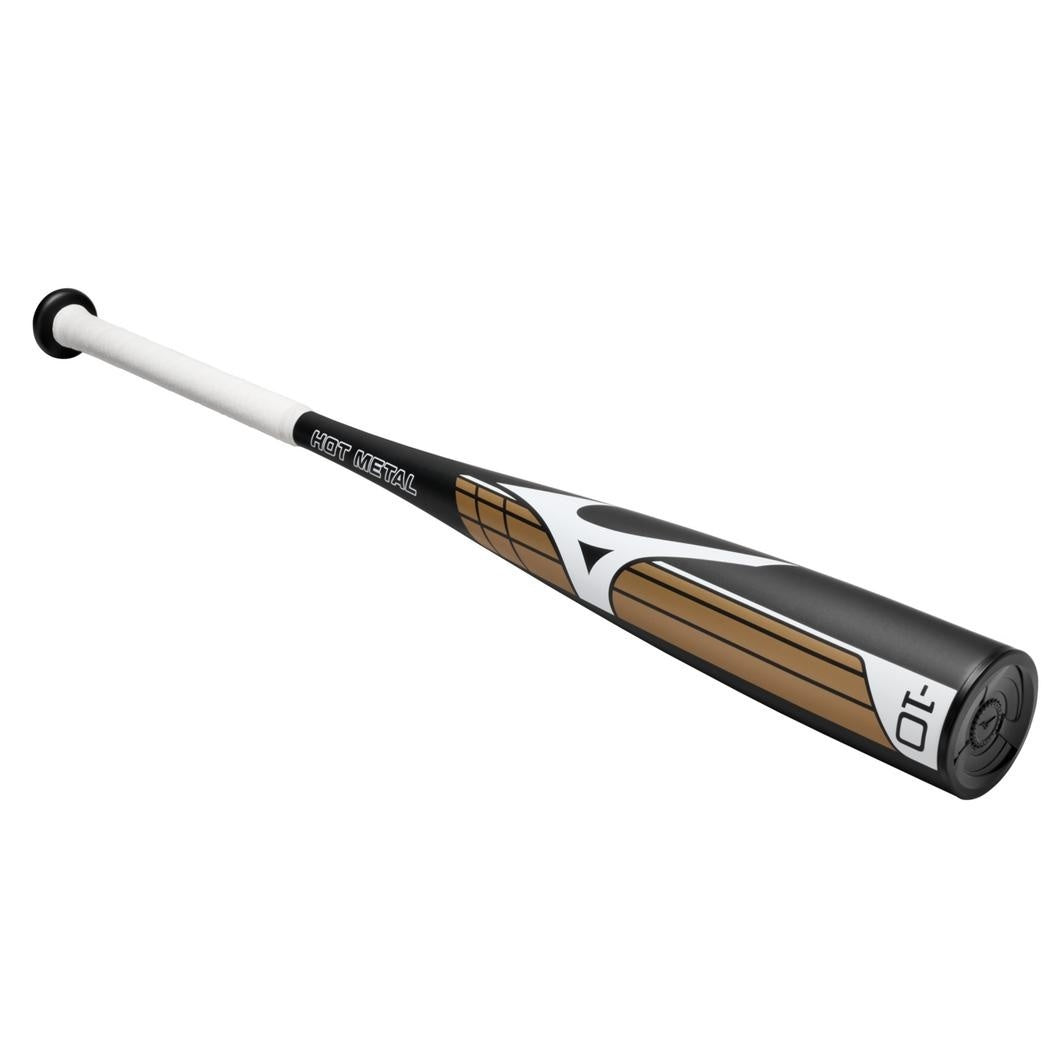 2025 MIZUNO B26-HOT METAL BLACK GOLD- BASEBALL BAT