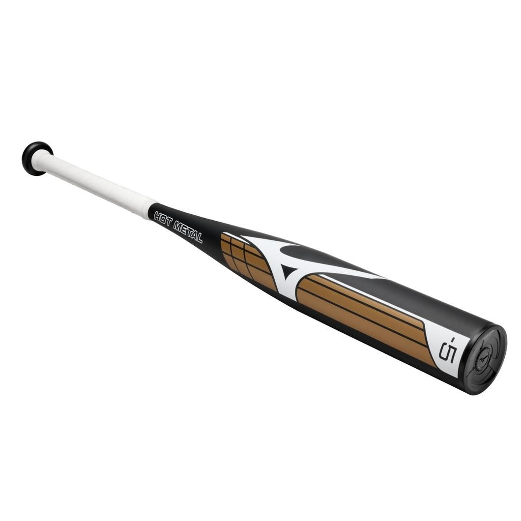 2025 MIZUNO B26-HOT METAL BLACK GOLD- BASEBALL BAT