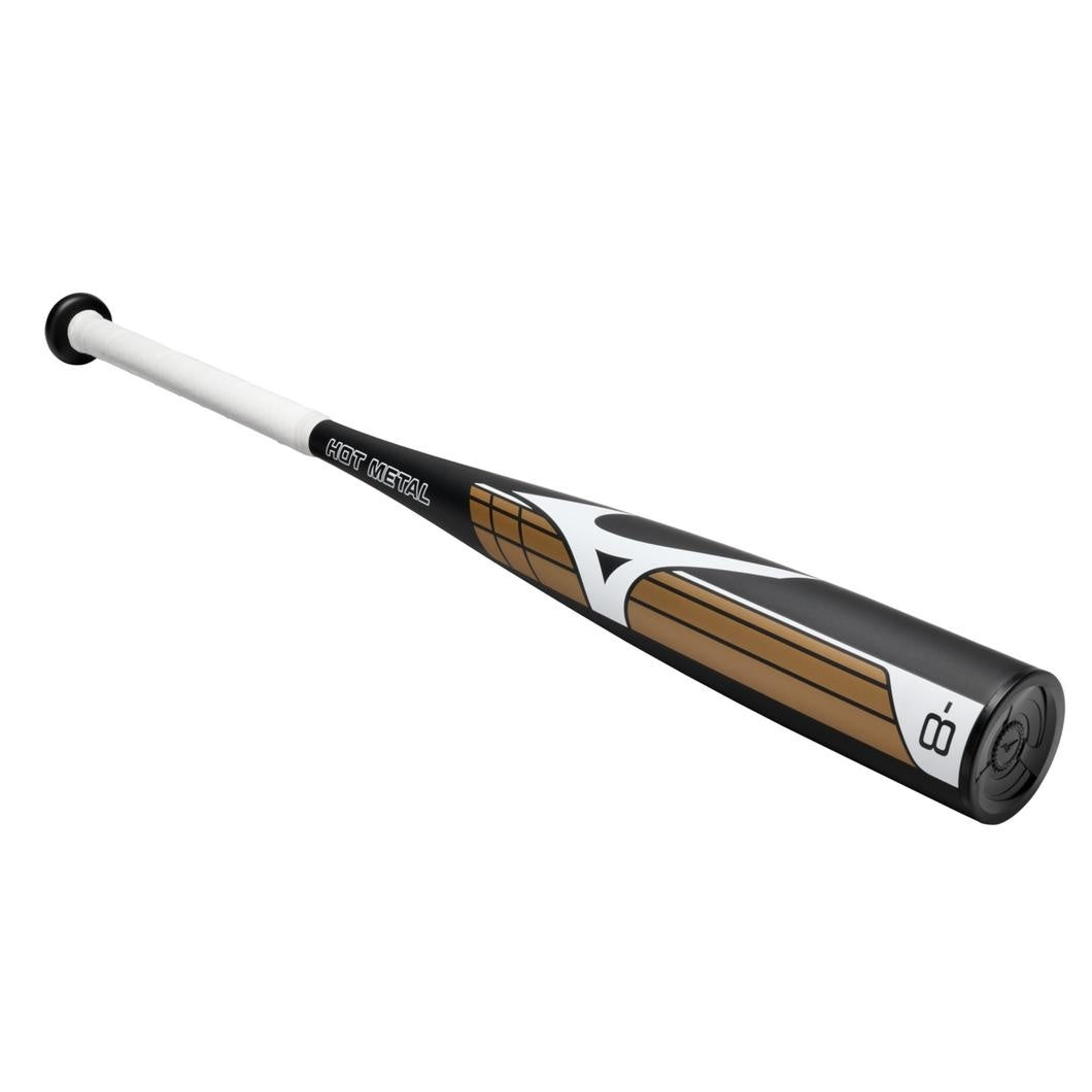 2025 MIZUNO B26-HOT METAL BLACK GOLD- BASEBALL BAT