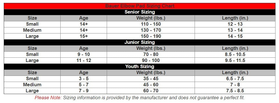 Bauer_elbow_pad_sizing