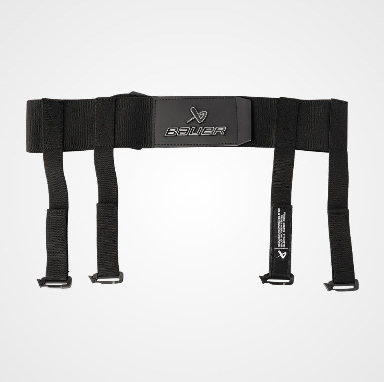 S25 BAUER GOALIE GARTER BELT EACH BLACK INTR