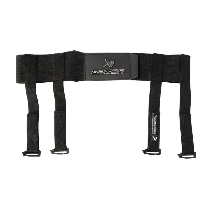 S25 BAUER GOALIE GARTER BELT EACH BLACK INTR