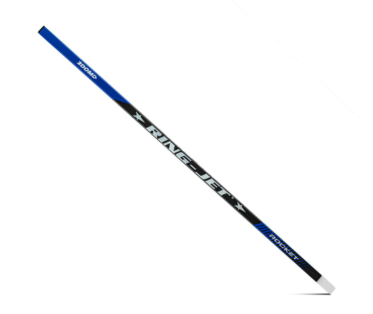 Carbon Ringette Stick_Blue_Wht Tip