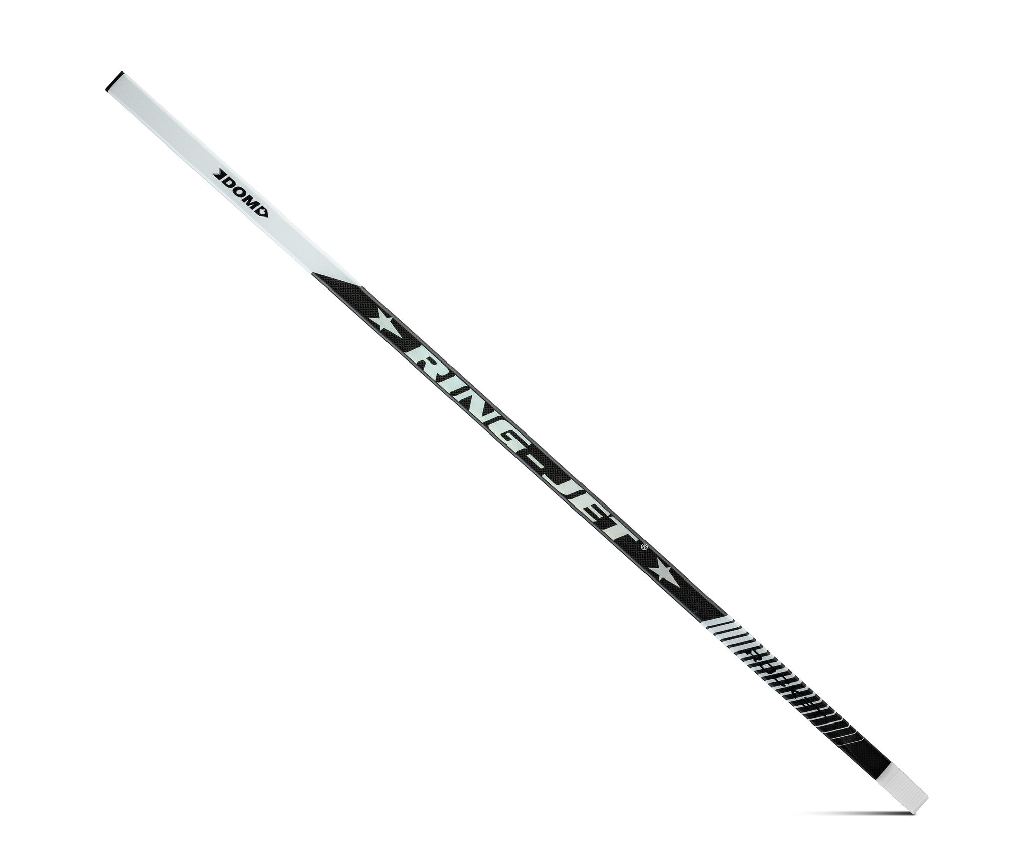 Carbon Ringette Stick_Wht_Wht Tip
