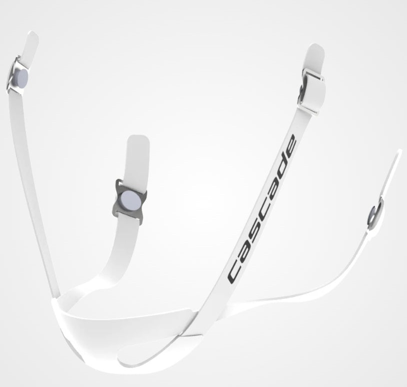 CASCADE CHIN STRAP WHITE