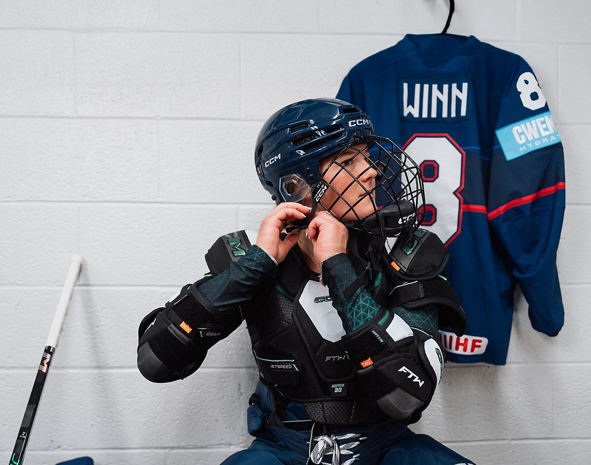CCM HT TACKS FTW HELMET COMBO