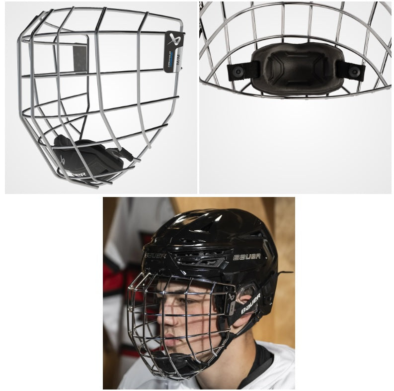 2026 BAUER CONTOUR CHROME CAGE