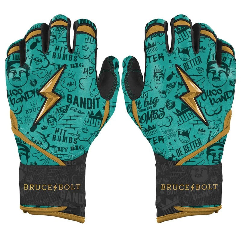 BRUCE BOLT CREATOR SERIES LONG CUFF BATTING GLOVES YTH