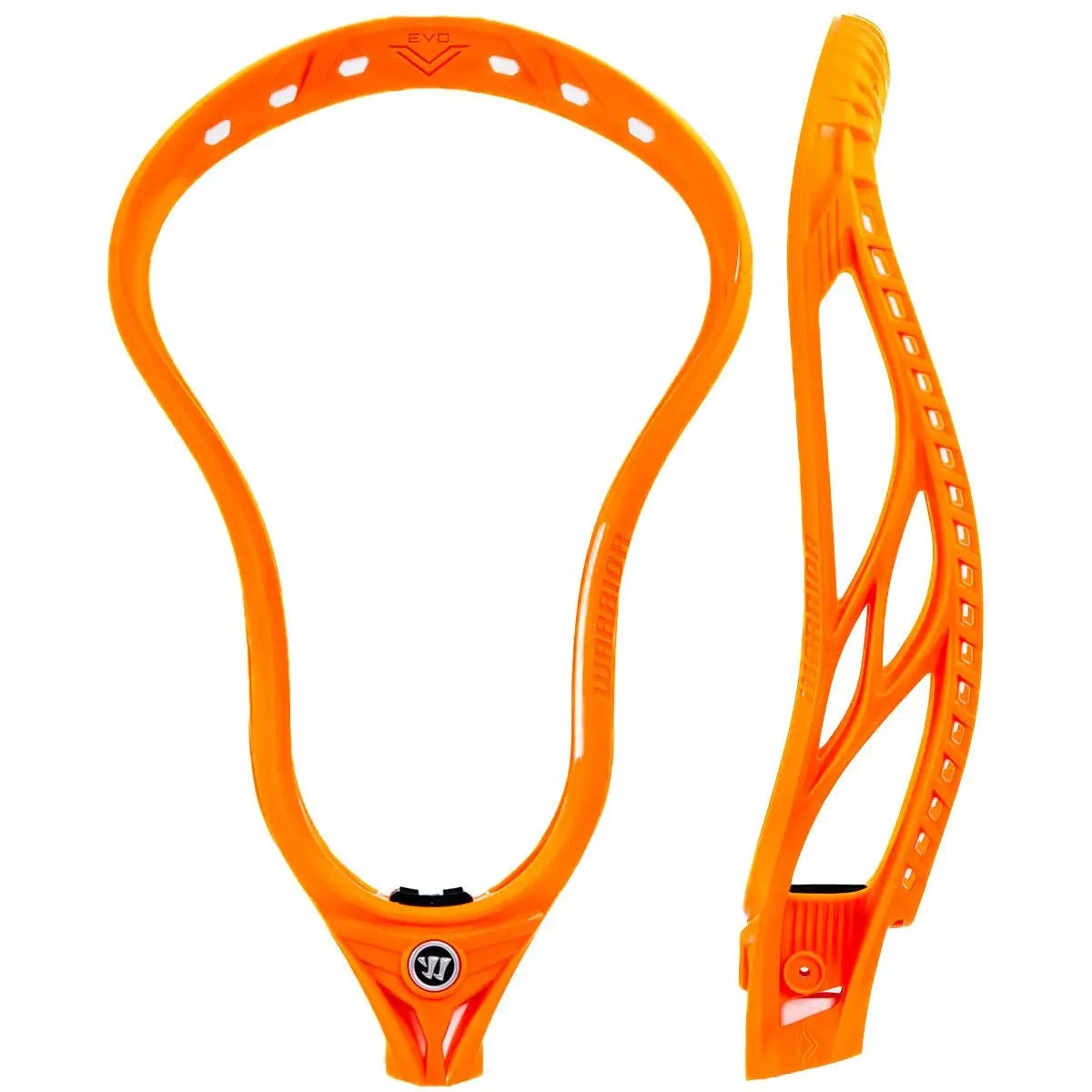 WARRIOR CABIN FEVER EVO V LACROSSE HEAD UNSTRUNG VIBRANT ORANGE
