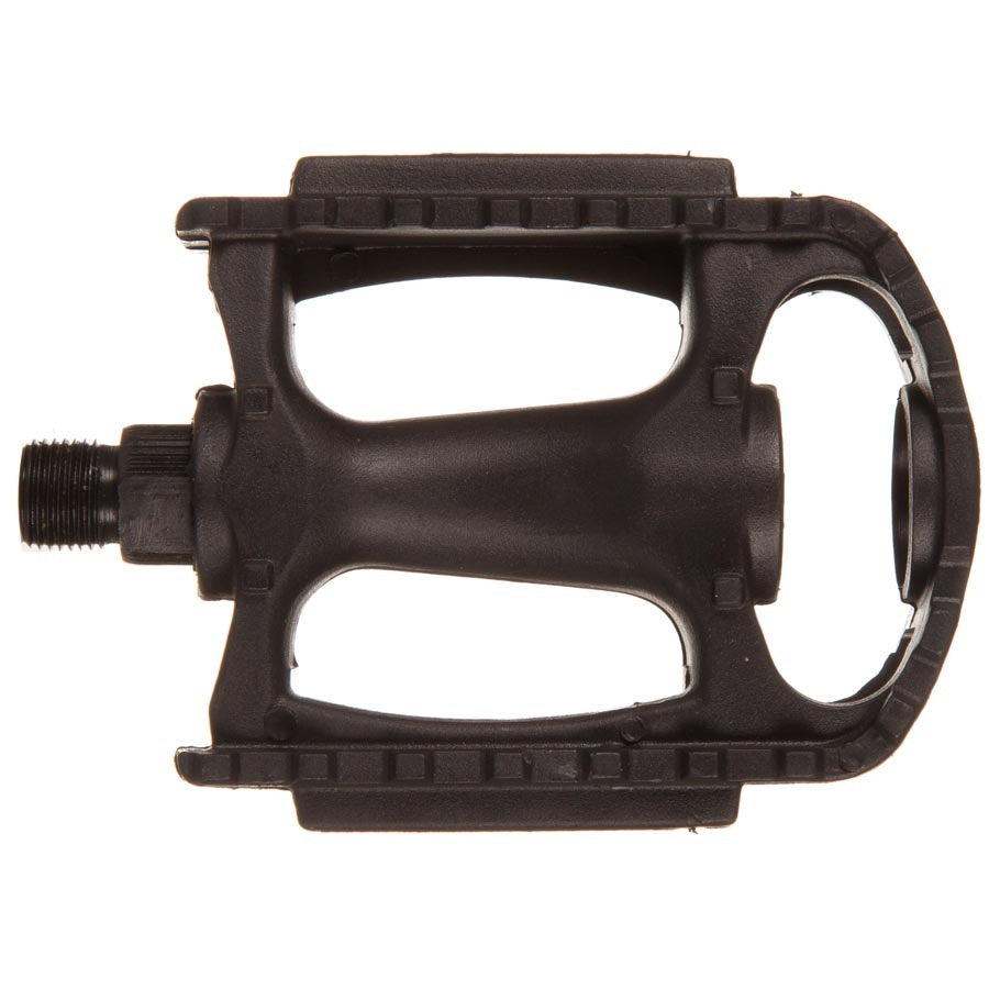 EVO, Swivel Resin, Pedals, Body: Resin, Spindle: Steel, 9/16'', Black, Pair
