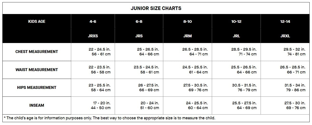 garneau_kids_sizing