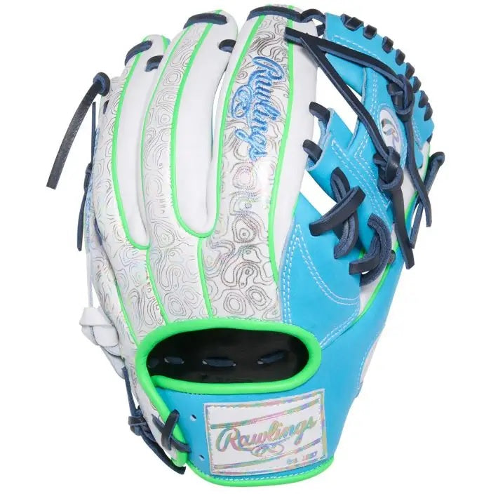 RAWLINGS HOH GOLD GLOVE 11.5" I/CV BASEBALL GLOVE COLUMBIA BLUE / WHITE GEO