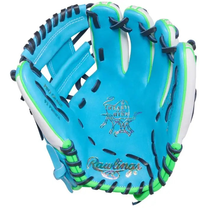 RAWLINGS HOH GOLD GLOVE 11.5" I/CV BASEBALL GLOVE COLUMBIA BLUE / WHITE GEO