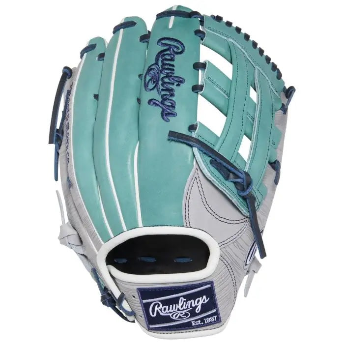 RAWLINGS HOH GOLD GLOVE 12.75" H/CV BASEBALL GLOVE GREY / SPRUCE