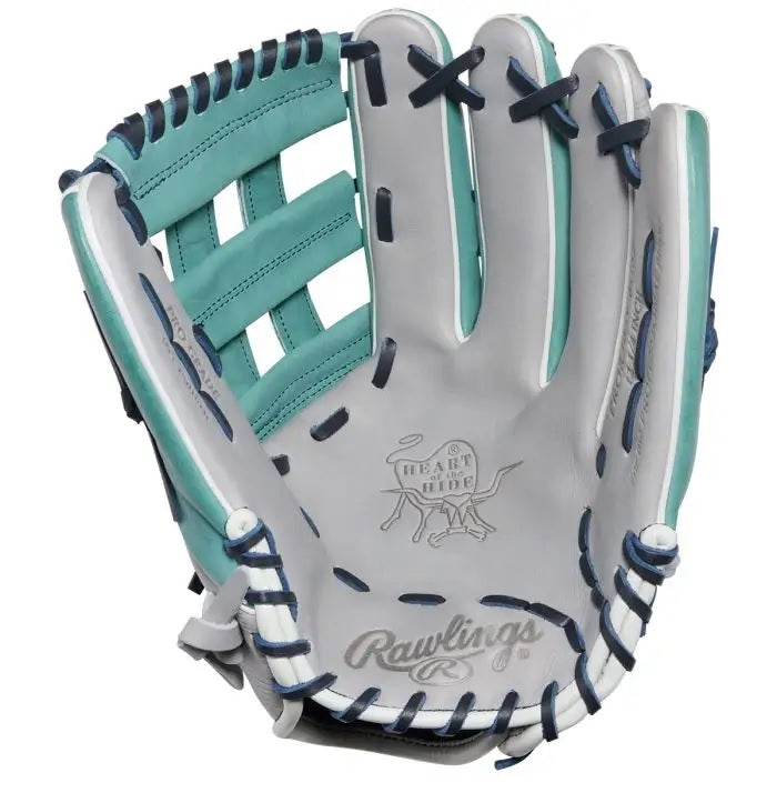 RAWLINGS HOH GOLD GLOVE 12.75" H/CV BASEBALL GLOVE GREY / SPRUCE