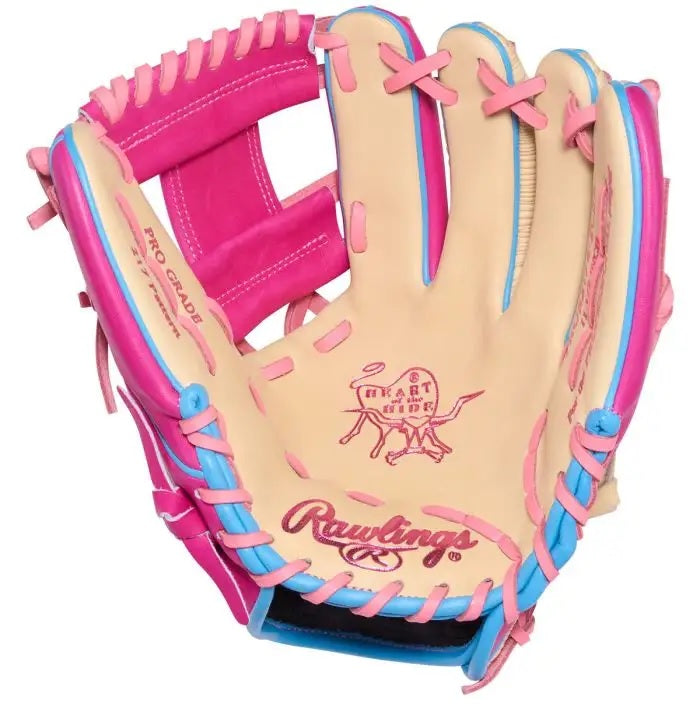 RAWLINGS HOH GOLD GLOVE 11.5" I/CV BASEBALL GLOVE TAN / PINK