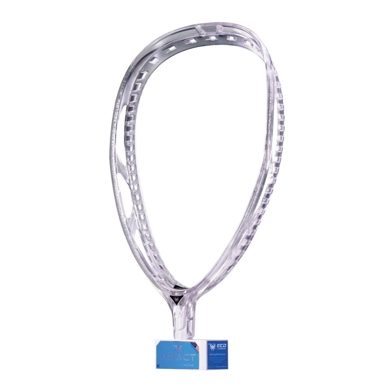 ECD IMPACT GOALIE  LACROSSE HEAD UNSTRUNG DIAMOND