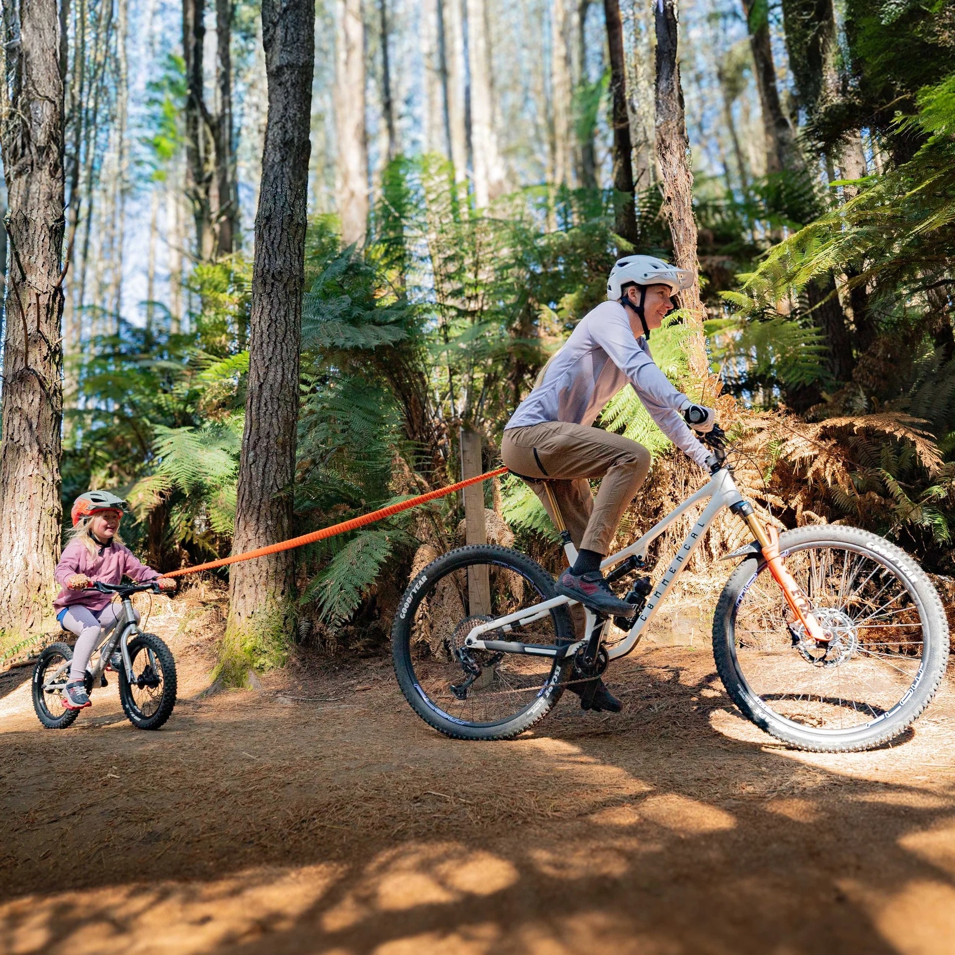 Kids Ride Shotgun TOWROPE - MTB, Orange