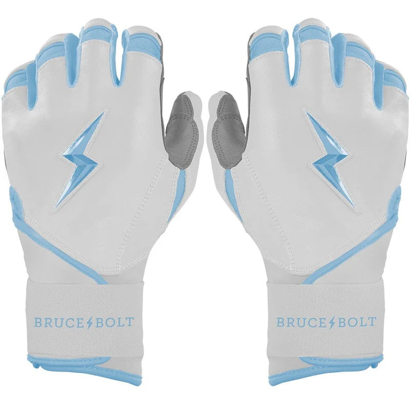 BRUCE BOLT CHROME SERIES LONG CUFF BATTING GLOVES YTH
